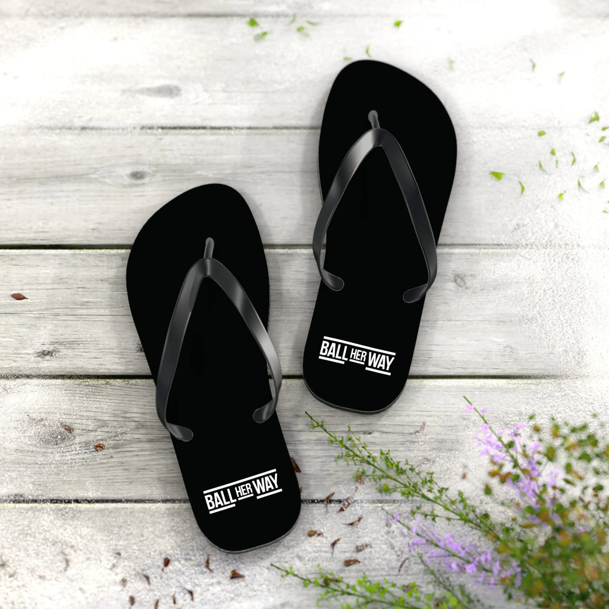 Ball Her Way Women's Flip-Flop Sandals