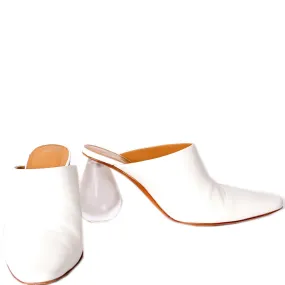 Bulb Heeled Mules Size 37