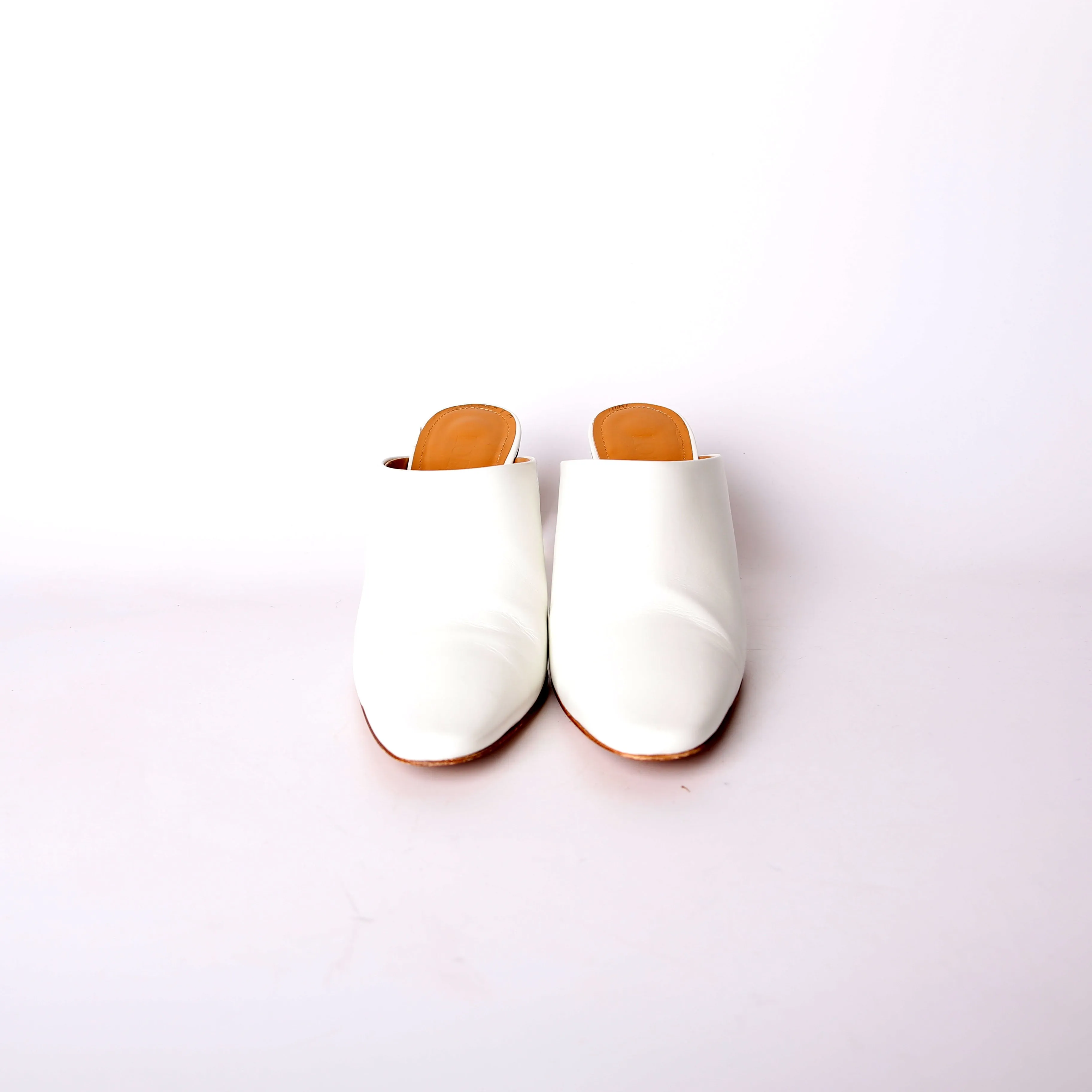 Bulb Heeled Mules Size 37