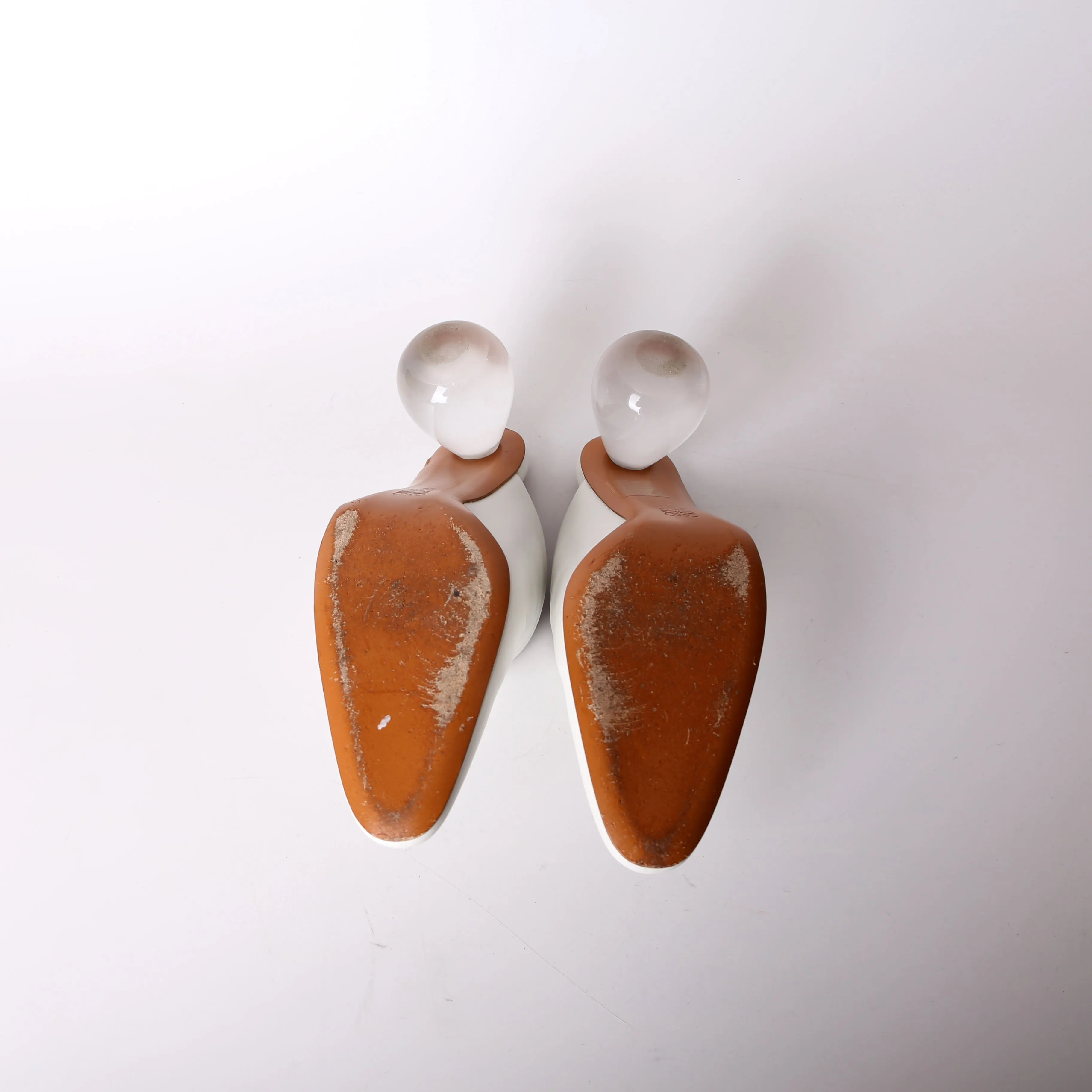 Bulb Heeled Mules Size 37