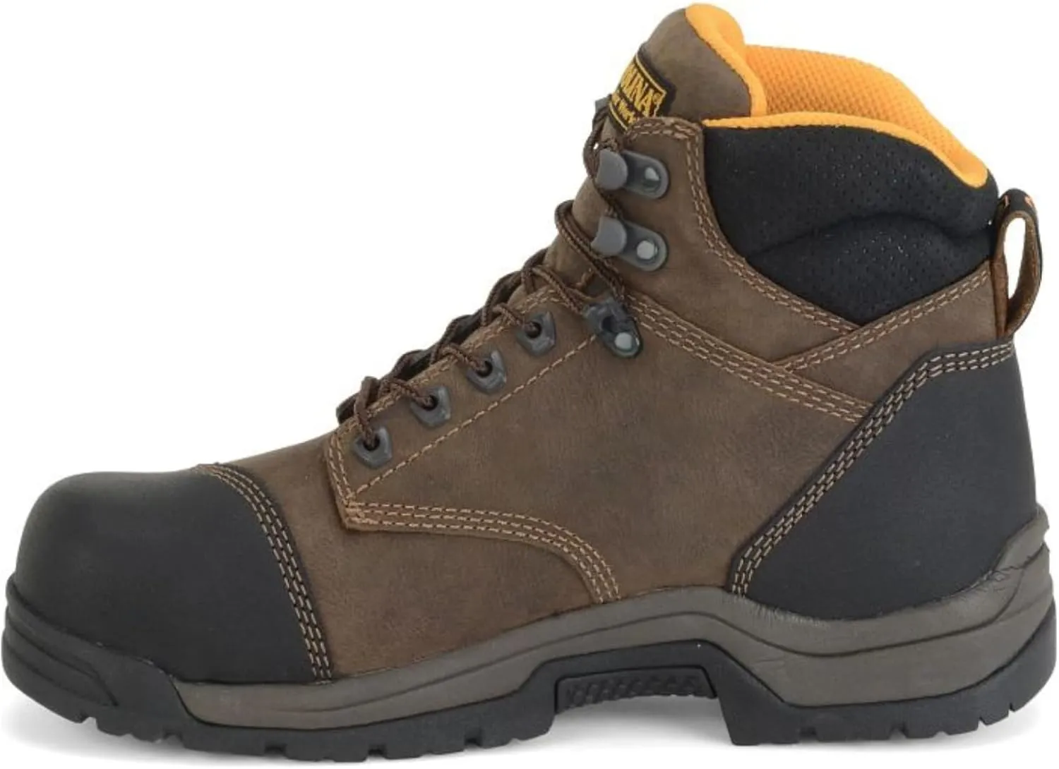 Carolina Bruno Lo Carbon Comp Toe Waterproof Work Boot for Men  Durable Leather, Slip-Resistant, Safety Toe