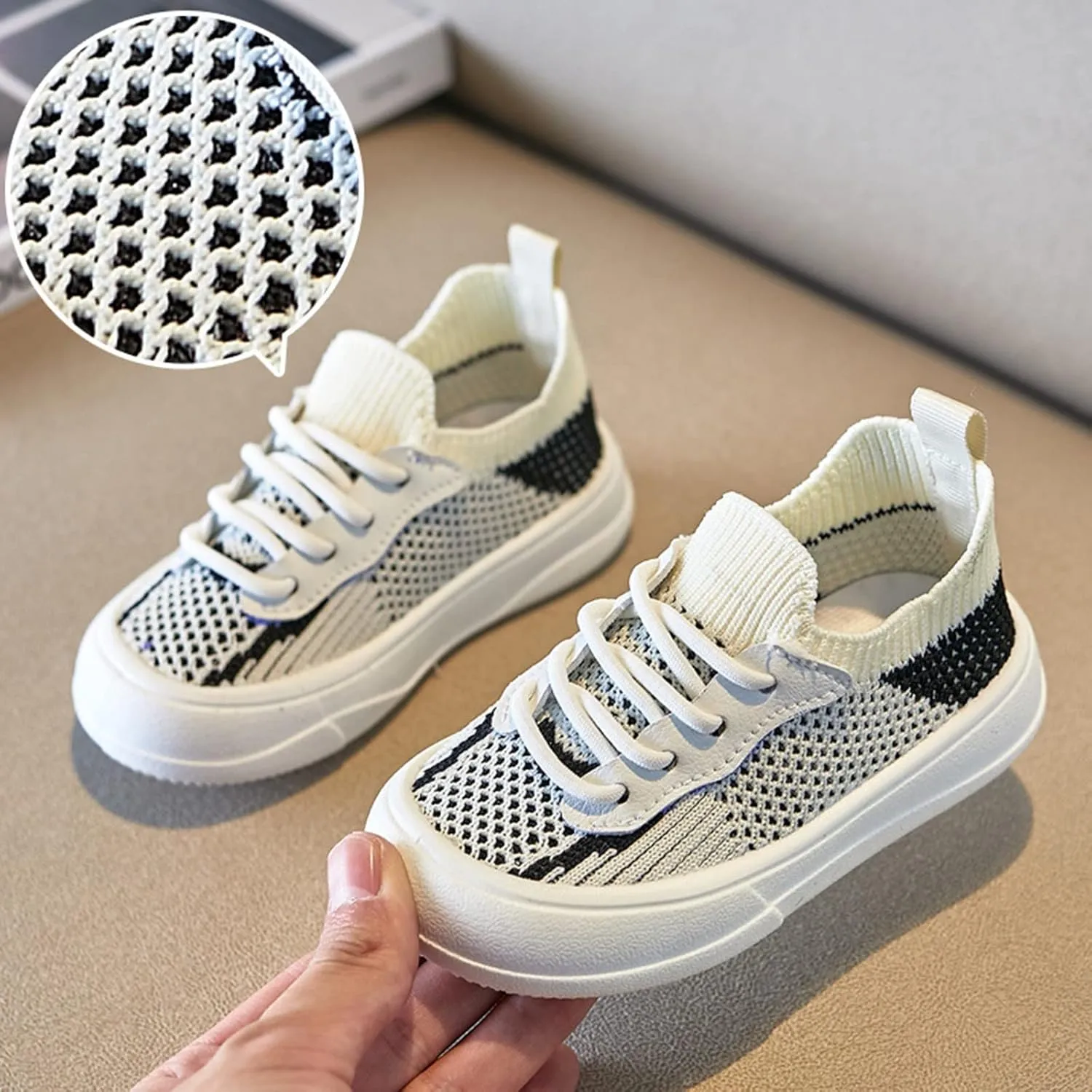 Children Shoes Fashion Flat Sneakers Boys and Girls Casual Breathable Sneakers Kids Wedges Shoes