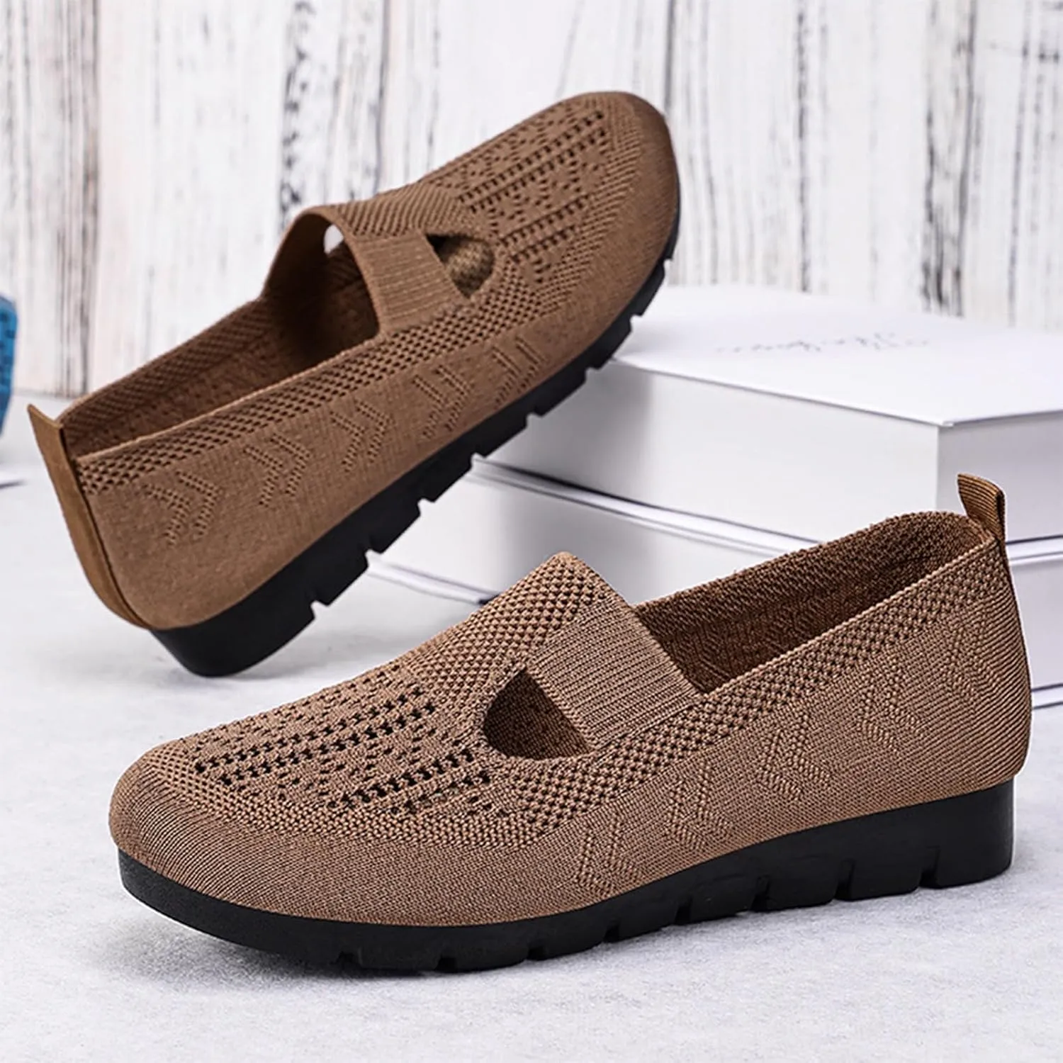 Comfort Ortho Wear Shoes for Women Lightweigh Breathable Casual Walking Platform Sneakers Fashion Dressy Sneakers