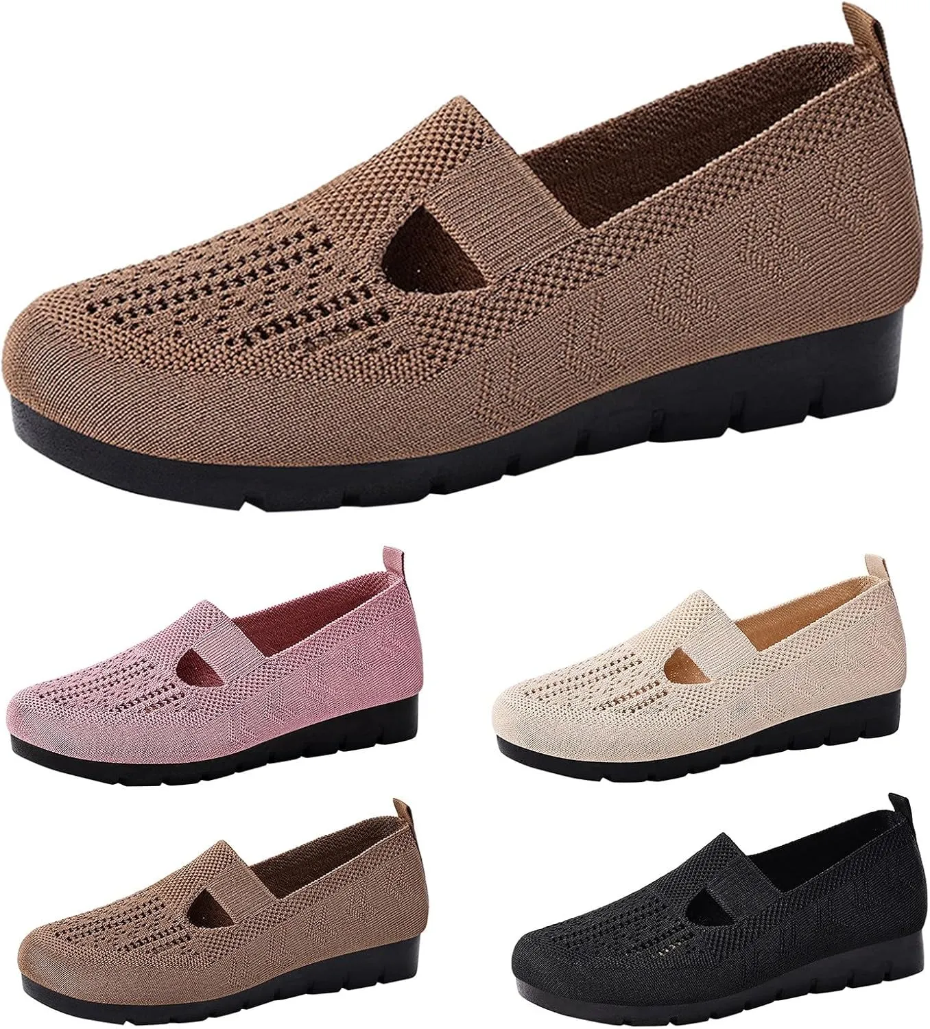Comfort Ortho Wear Shoes for Women Lightweigh Breathable Casual Walking Platform Sneakers Fashion Dressy Sneakers