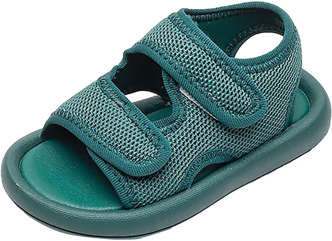 Girls Kids Open Toe Shoes Toddler Wide Sandals Summer Casual Soft Flat Beach Shoes Little Girls Slip On Loafers Trendy