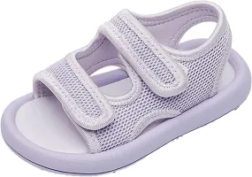 Girls Kids Open Toe Shoes Toddler Wide Sandals Summer Casual Soft Flat Beach Shoes Little Girls Slip On Loafers Trendy