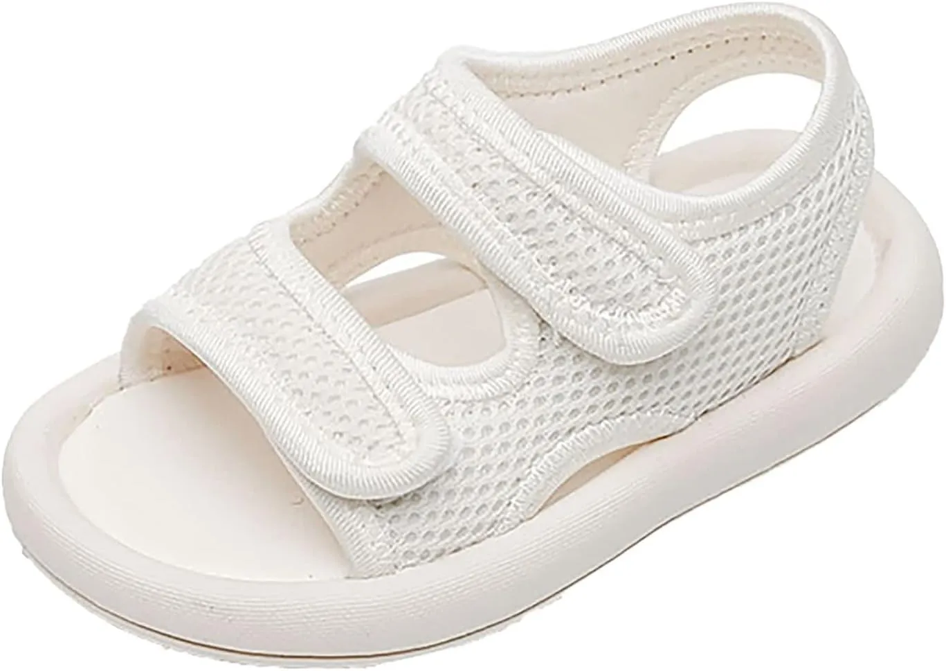 Girls Kids Open Toe Shoes Toddler Wide Sandals Summer Casual Soft Flat Beach Shoes Little Girls Slip On Loafers Trendy