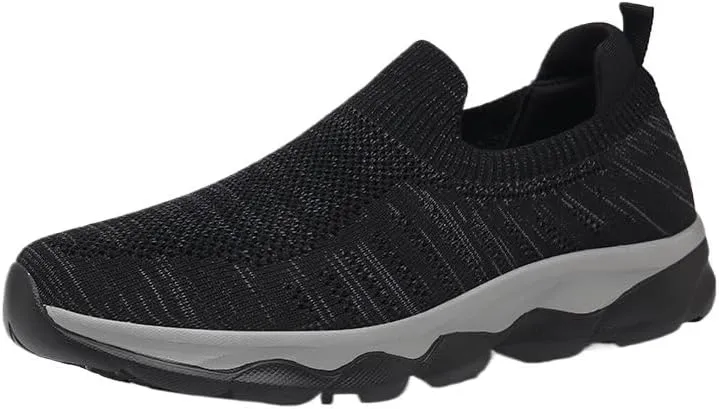 Men's Casual Dress Oxfords Business Shoes Fashion Sneakers Mesh Breathable Comfortable Walking Shoes Breathable Lightweight Non Slip