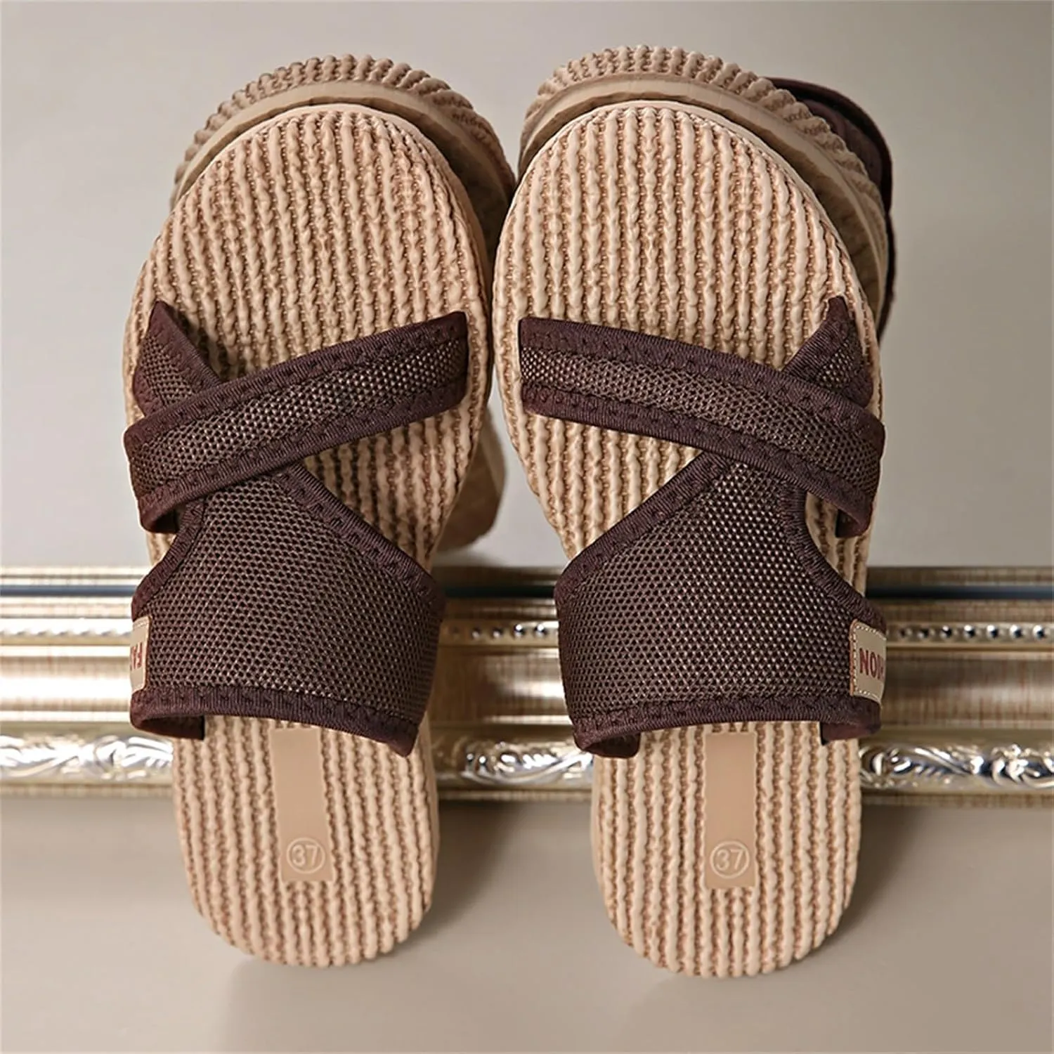 Orthopedic Sandals for Women 2025 Summer Casual Open Toe Beach Vacation Shoes Trendy Comfortable Arch Support Sandal
