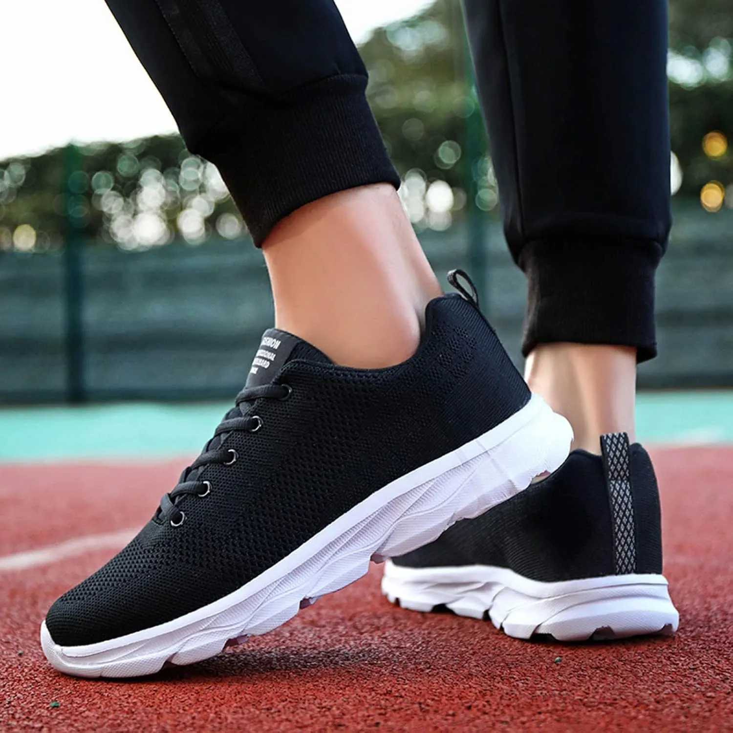 Orthopedic Sneakers for Women Breathable Lace-Up Sneaker Wide Width Lightweight Running Shoes with Arch Support