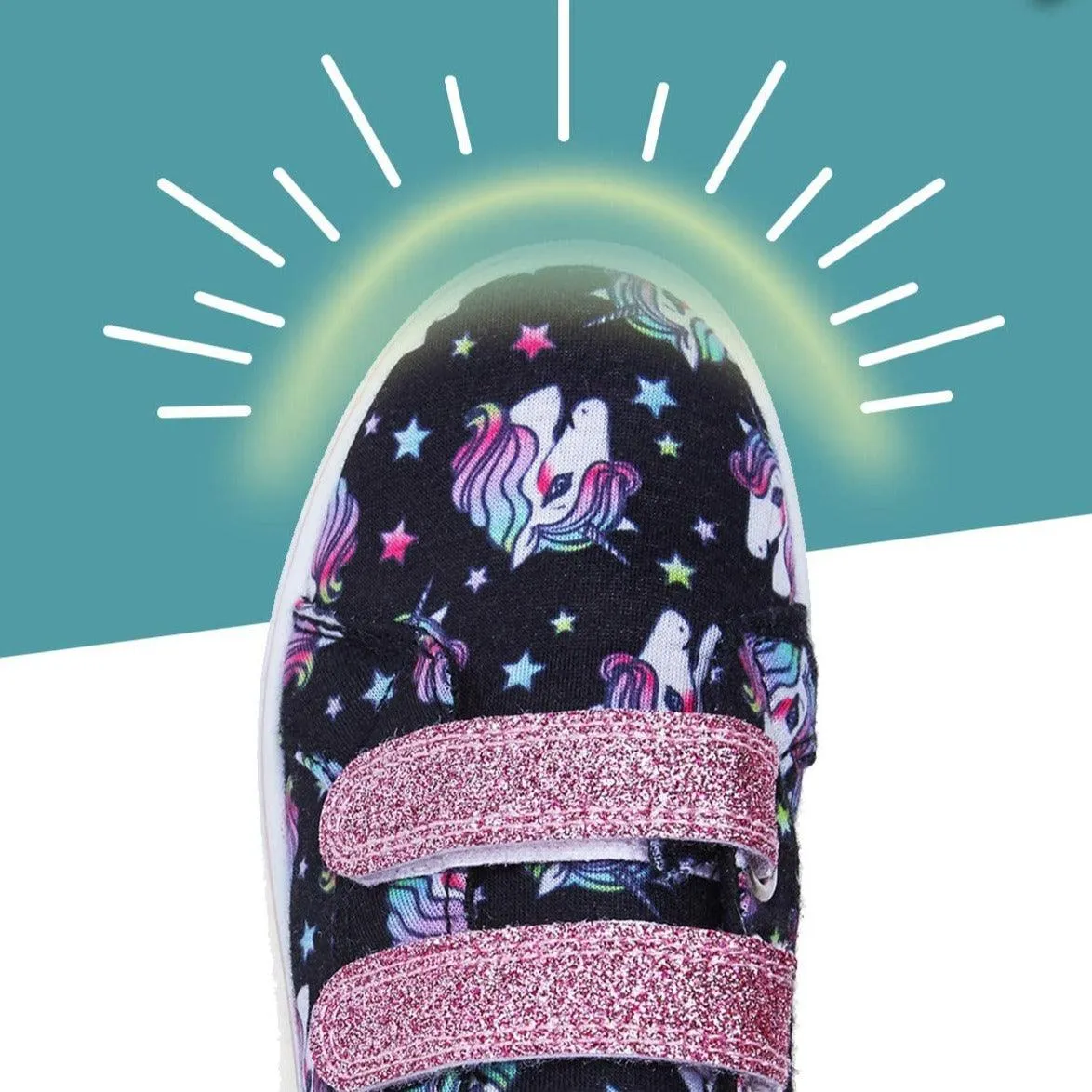Unicorn Glitter Sneakers