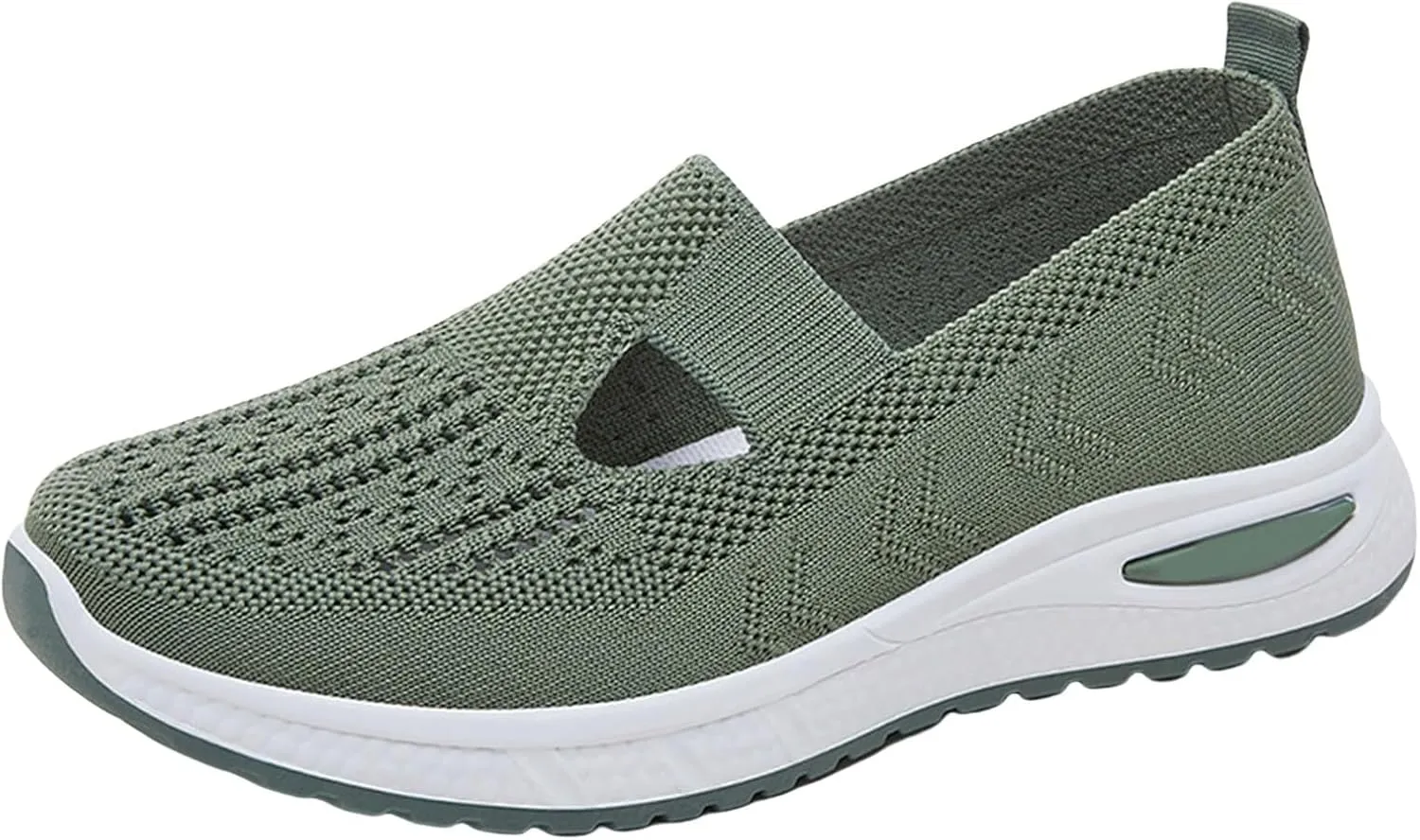 Women's Woven Orthopedic Breathable Soft Shoes Non Slip Work Shoes Women Flat Feet Women Shoes Casual Fashion Sneakers White Tennis Shoe White Loafers