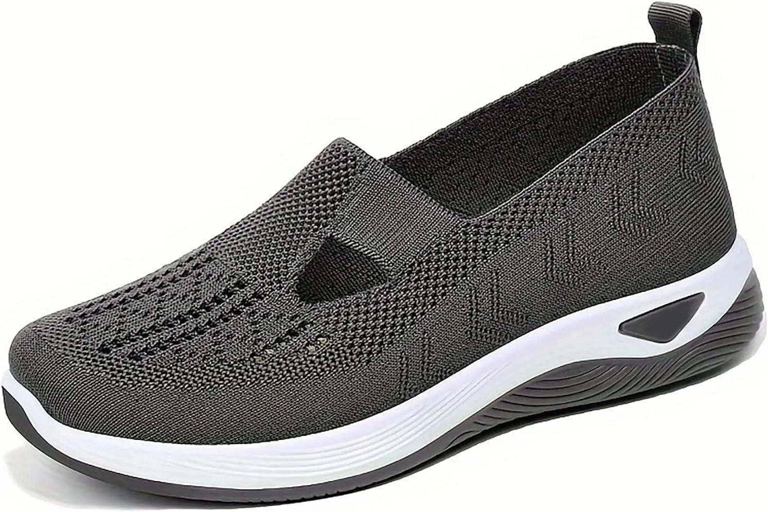 Women's Woven Orthopedic Breathable Soft Shoes Slip On Shoes Women Food Service Women Shoes Casual Black Sneakers Waterproof Tennis Shoe White Loafers