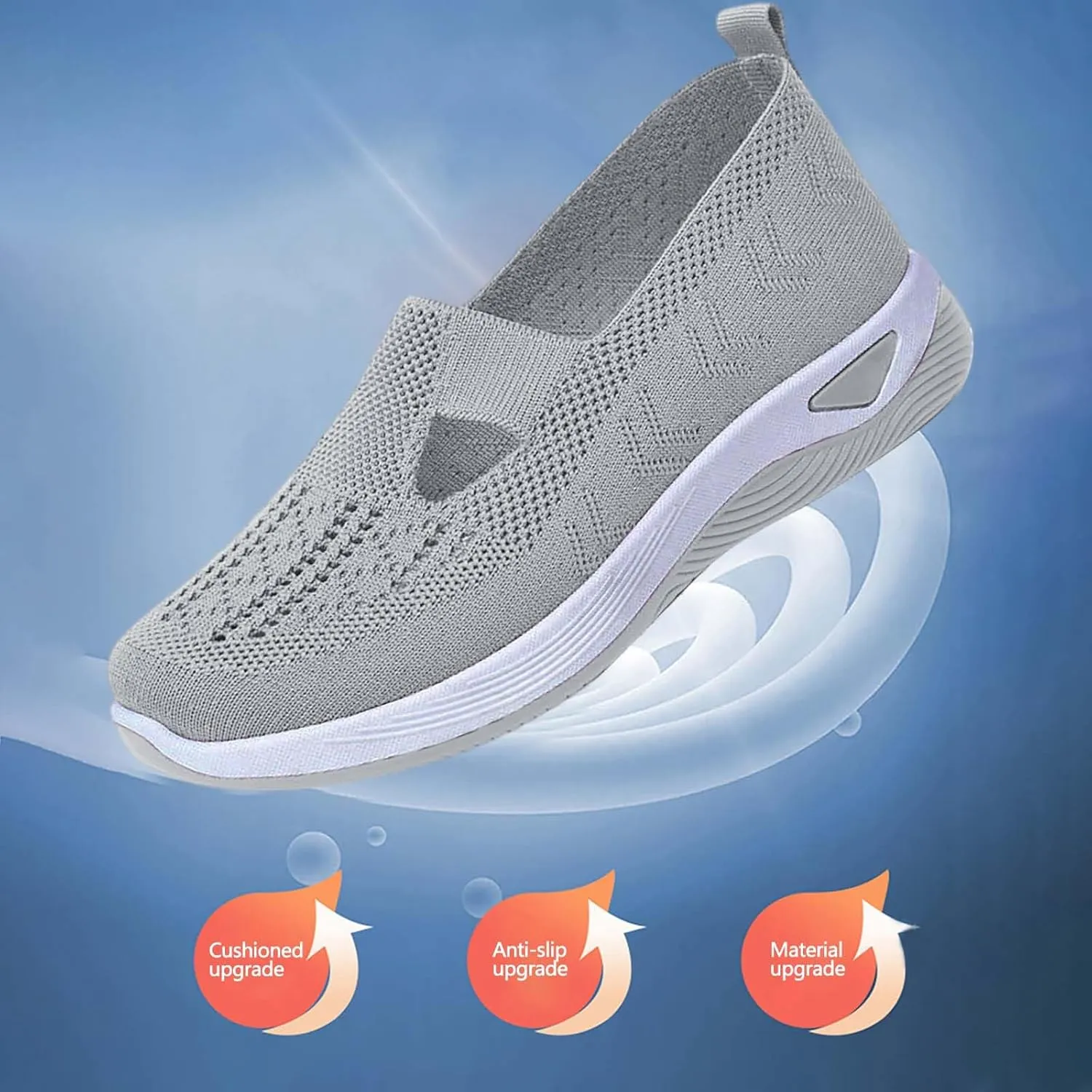 Women's Woven Orthopedic Breathable Soft Shoes Womens Running Shoes Lightweight Casual Shoes Women Shoes Sneakers Steel Toe Tennis Shoe Trainers Shoe