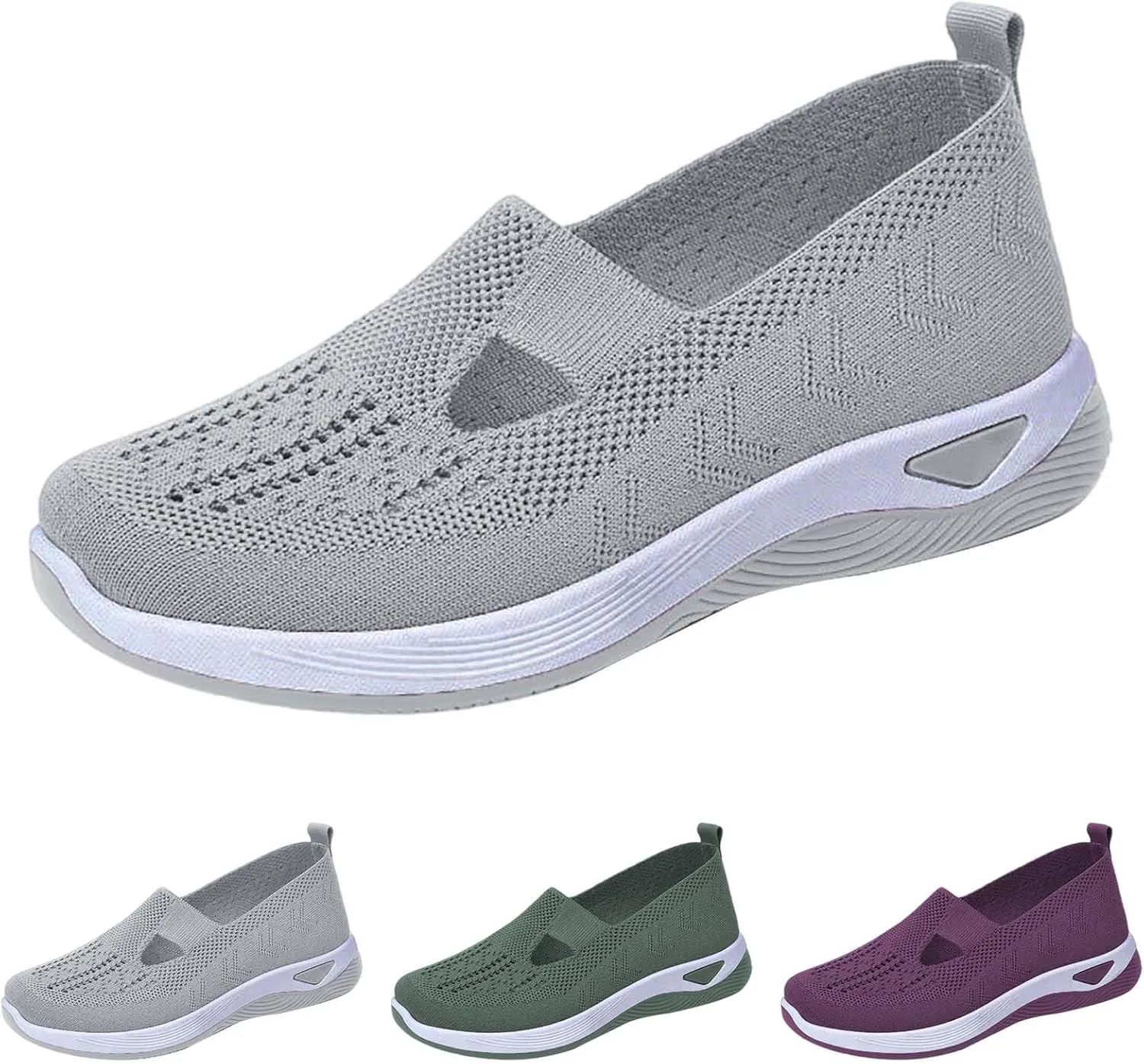 Women's Woven Orthopedic Breathable Soft Shoes Womens Running Shoes Lightweight Casual Shoes Women Shoes Sneakers Steel Toe Tennis Shoe Trainers Shoe